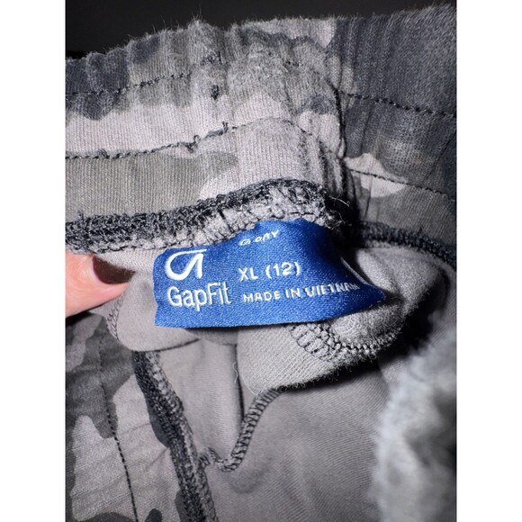 Kids Gap Army Fatigue Gray/Black Set Size XL 12 - Picture 10 of 11